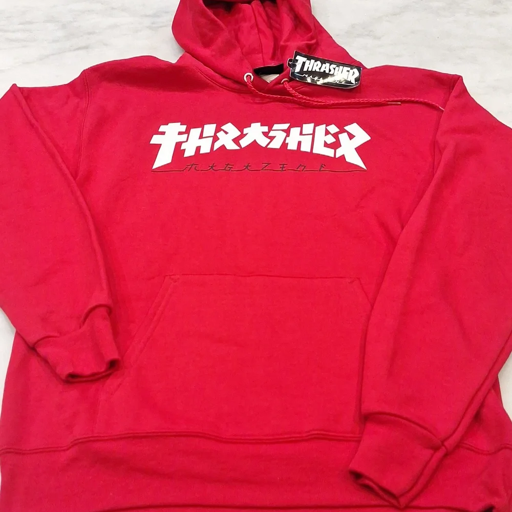 Thrasher vibrant red
